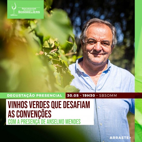 [DEGUSTAÇÃO PRESENCIAL] VINHOS VERDES