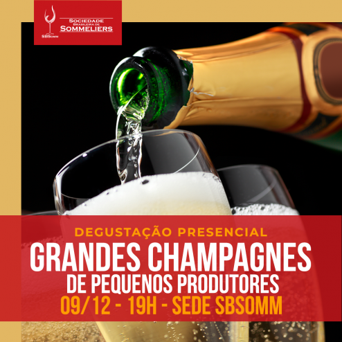 [DEGUSTAÇÃO PRESENCIAL] CHAMPAGNE PEQUENOS PRODUTORES