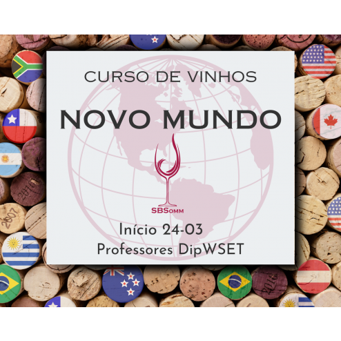 CURSO VINHOS DO NOVO MUNDO