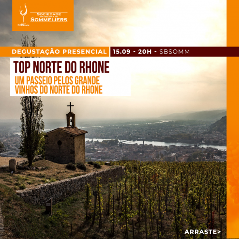 [DEGUSTAÇÃO PRESENCIAL] TOP NORTE DO RHONE