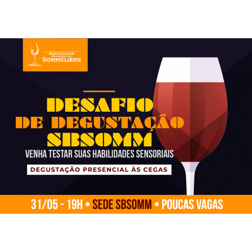 [DEGUSTAÇÃO PRESENCIAL] DESAFIO ÀS CEGAS