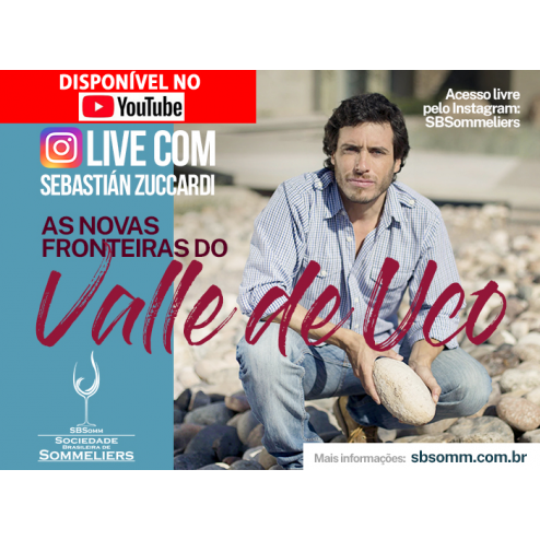 “LIVE” com SEBASTIÁN ZUCCARDI