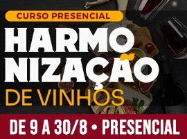 [PRESENCIAL] CURSO HARMONIZAÇÃO DE VINHOS
