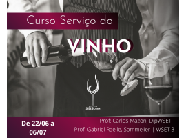 CURSO SERVIÇO DO VINHO